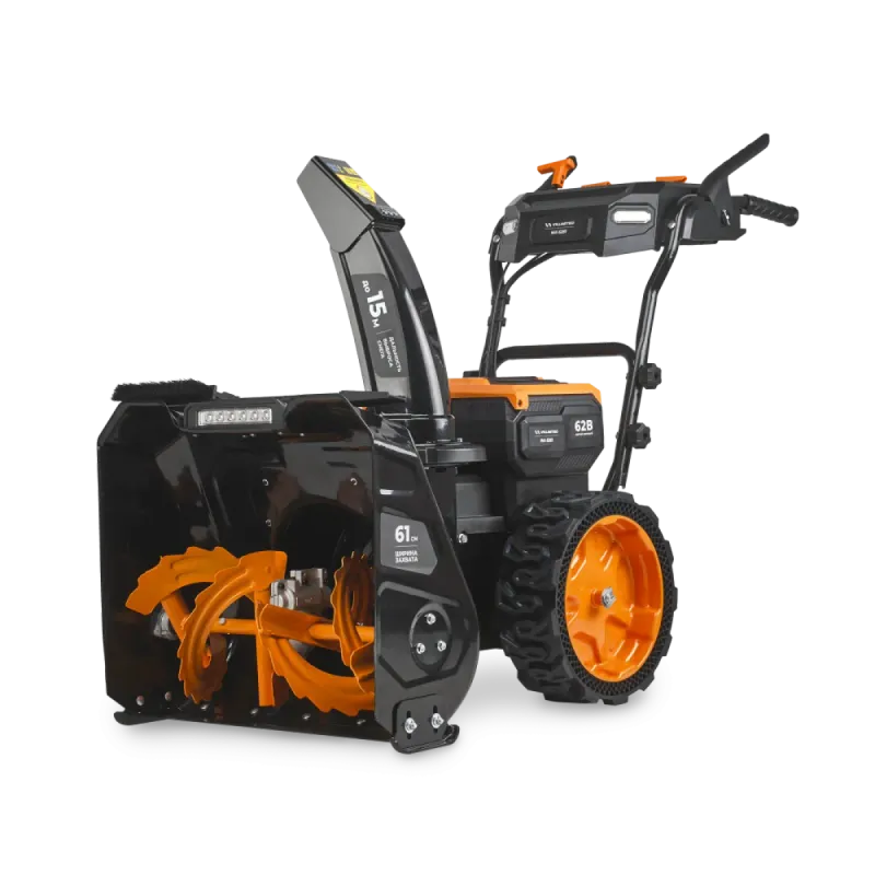 Снегоуборщик аккумуляторный VILLARTEC WA 6261 62V (2акб. 8Ач, ЗУ)