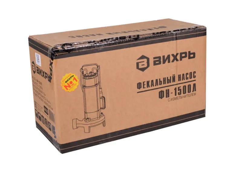 Насос фекальный ФH-1500Л ВИХРЬ  68/5/5