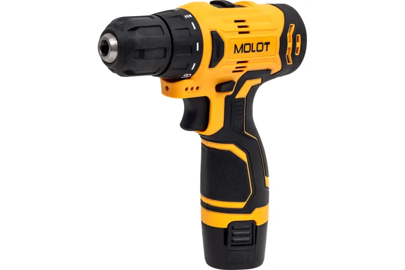 Акк. дрель шуруповерт 12В MBD 1213 Dli в чем. MOLOT 1335567