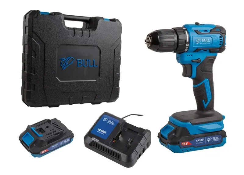 Акк. дрель шуруповерт 18В SR 1804 в чем. XLTpro BULL 1329421
