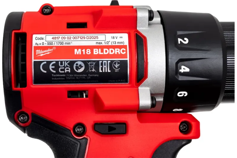 Акк. дрель шуруповерт 18В M18 BLDDRC-202C Milwaukee 4933492833
