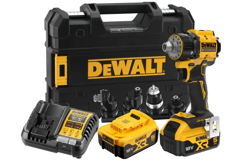 Акк. дрель шуруповерт 18В DCD803P2T с насадками DeWALT DCD803P2T-QW