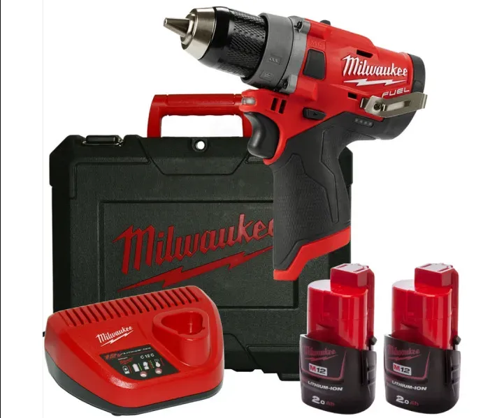 Акк. дрель шуруповерт 12В M12 FDD-202X FUEL Milwaukee 4933459816