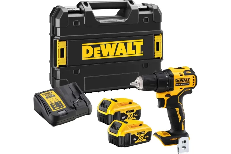 Акк. дрель шуруповерт 18В DCD708P2T DeWALT DCD708P2T-QW
