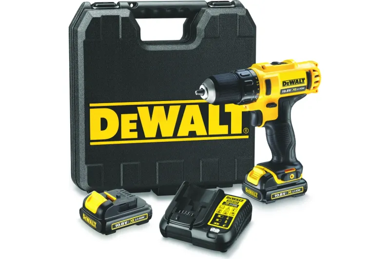 Акк. дрель шуруповерт 12В DCD710D2 DeWALT DCD710D2-KS