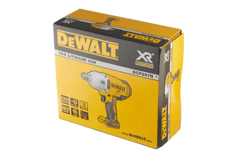 Гайковерт акк. 18В DCF897NT DeWALT DCF897NT-XJ