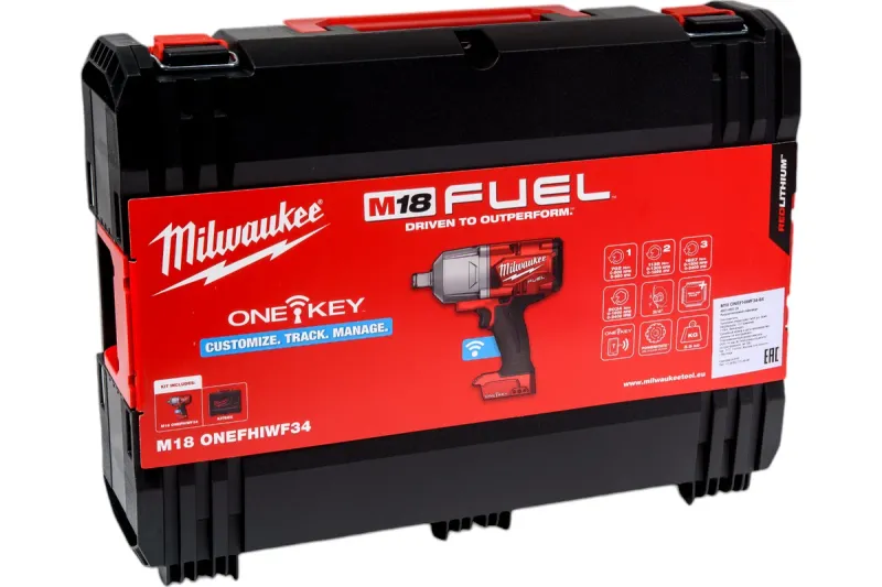Гайковерт акк. 18В M18 FUEL ONEFHIWF34-0X ONE-KEY Milwaukee 4933459729