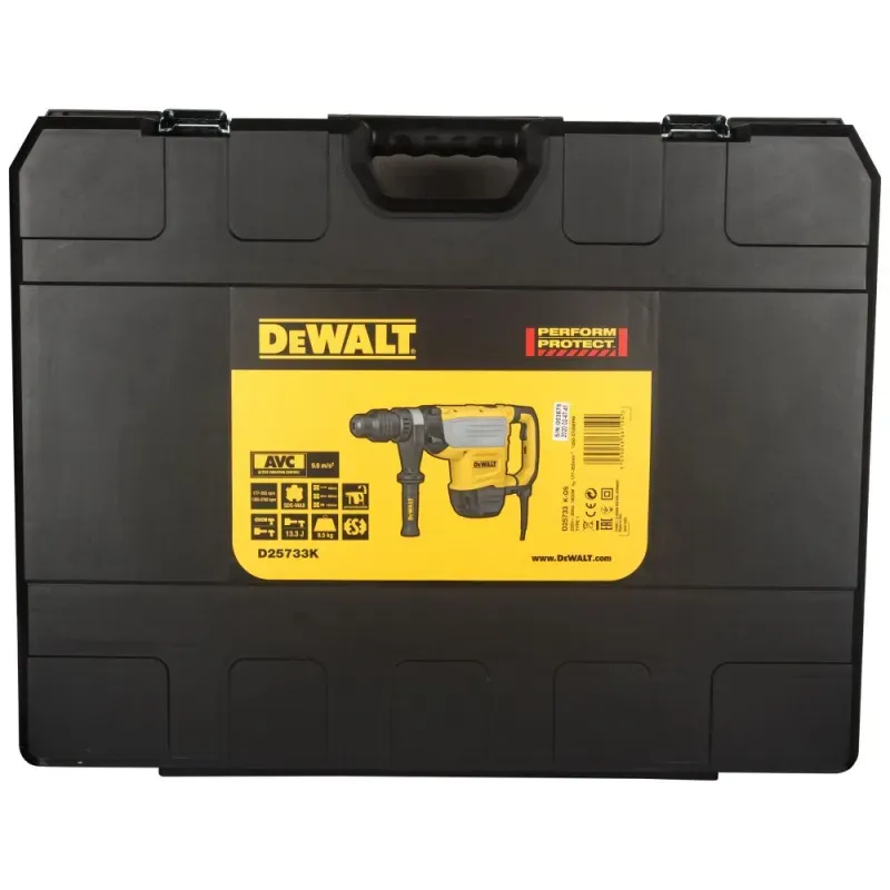 Перфоратор SDS-max D25733K DeWALT D25733K-QS