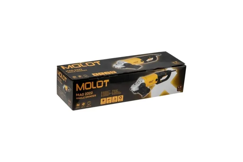 Угловая шлифмашина 230мм MAG 2322 MOLOT 1335590
