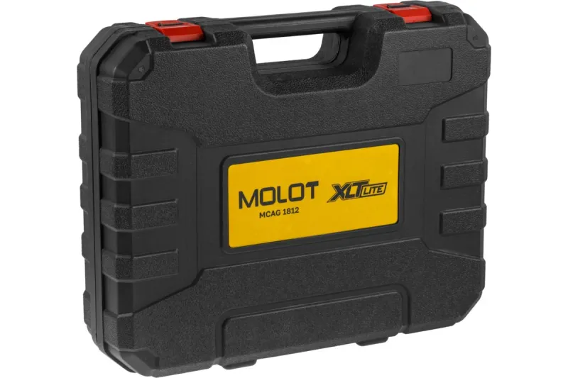 Угловая шлифмашина акк. 125мм MCAG 1812 XLT Lite SET MOLOT 2318032