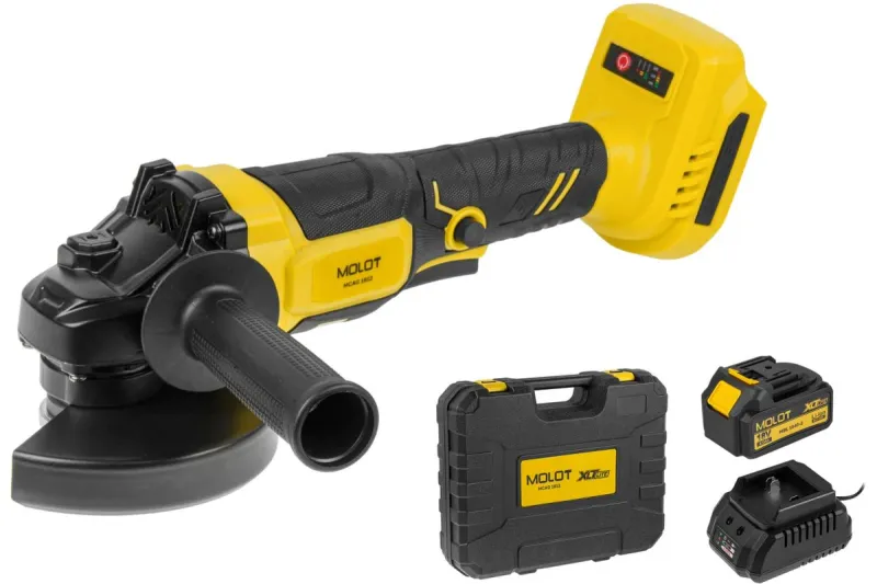 Угловая шлифмашина акк. 125мм MCAG 1812 XLT Lite SET MOLOT 2318032