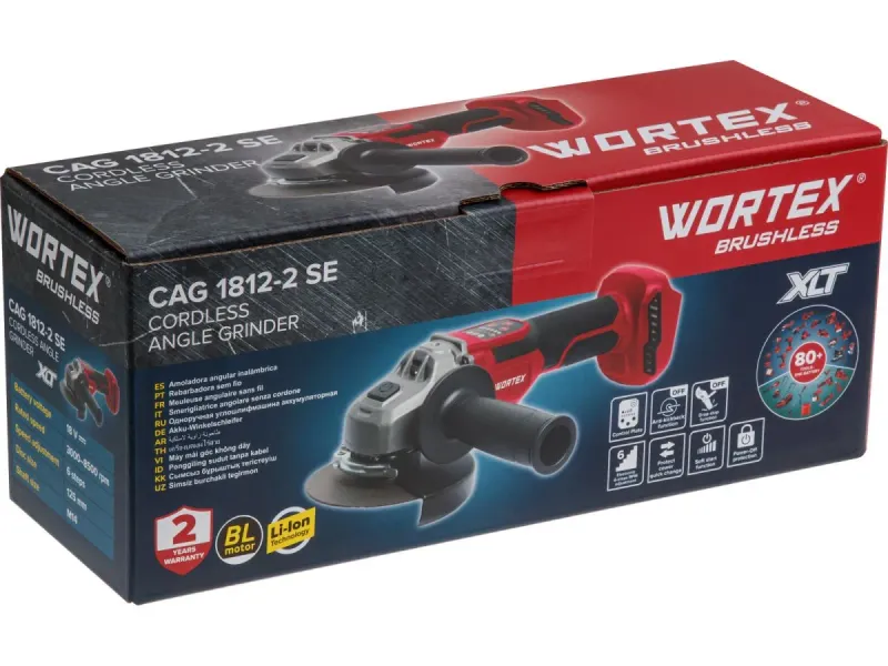 Угловая шлифмашина акк. 125мм CAG 1812-2 SE в кор. XLT SOLO WORTEX 1334918