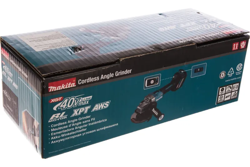Угловая шлифмашина акк. 125мм XGT GA023GZ MAKITA GA023GZ
