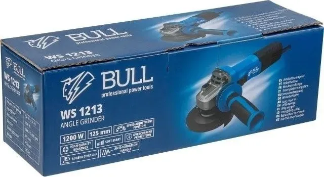 Угловая шлифмашина 125мм WS 1213 BULL 1333514