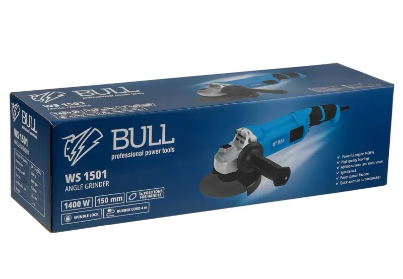 Угловая шлифмашина 150мм WS 1501 BULL 1333622