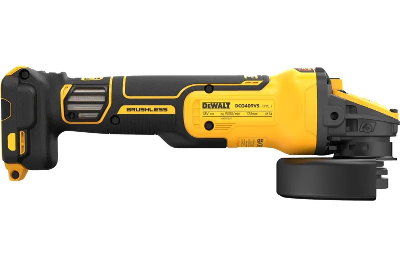 Угловая шлифмашина акк. 125мм DCG409VSNT DeWALT DCG409VSNT-XJ