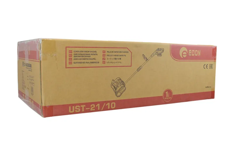 Снегоуборщик аккумуляторный UST-21/10 Edon 35272