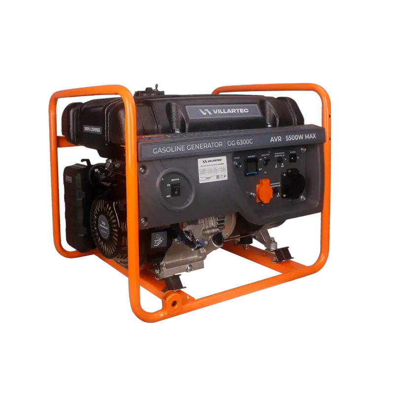 Генератор бензиновый GG6300C VILLARTEC 2102640000