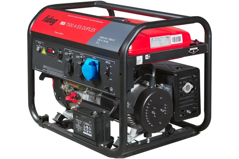 Генератор бензиновый BS 7500 A ES DUPLEX FUBAG 641087