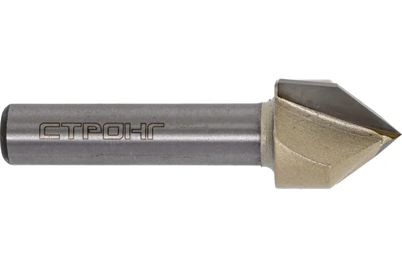 Фреза пазовая V-образная 8х16х16 - 90° Strong СТФ-10040016