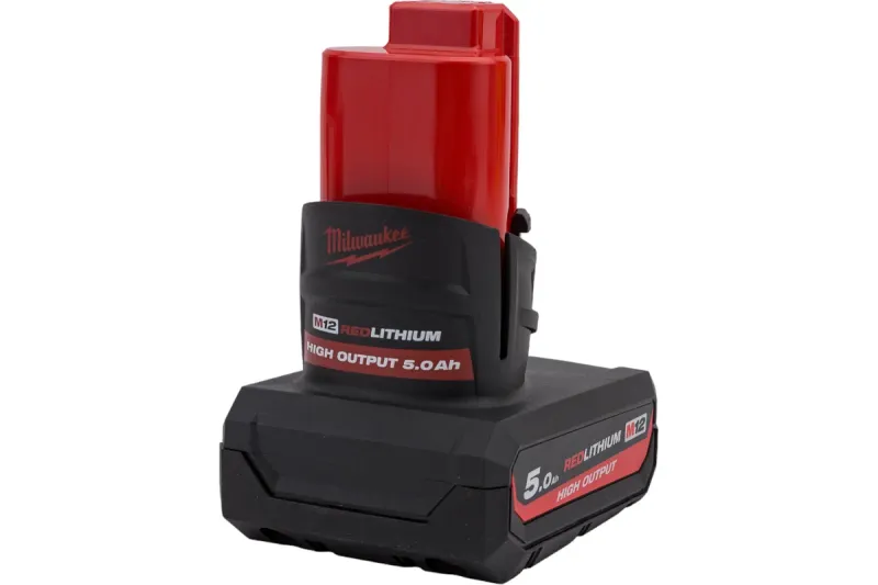 Аккумулятор 12В Li-ion 5Ач M12 HB5 (High Output) Milwaukee 4932480165