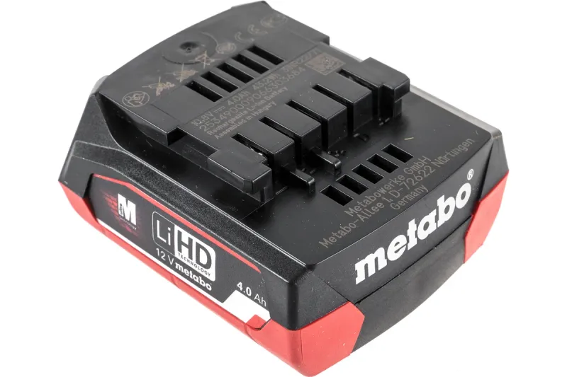 Аккумулятор 12В Li-Ion 4Ач LiHD METABO 625349000