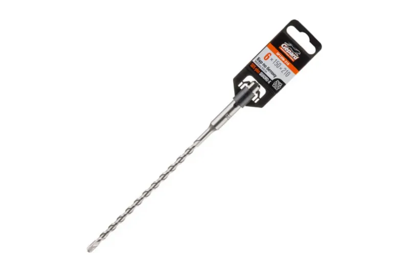 Бур SDS-plus 6х150х210мм QUADRO-X Gepard (1шт) GP1206-210