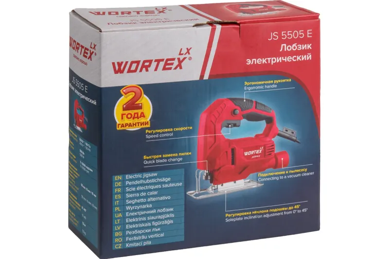 Лобзик LX JS 5505 E WORTEX 0319212