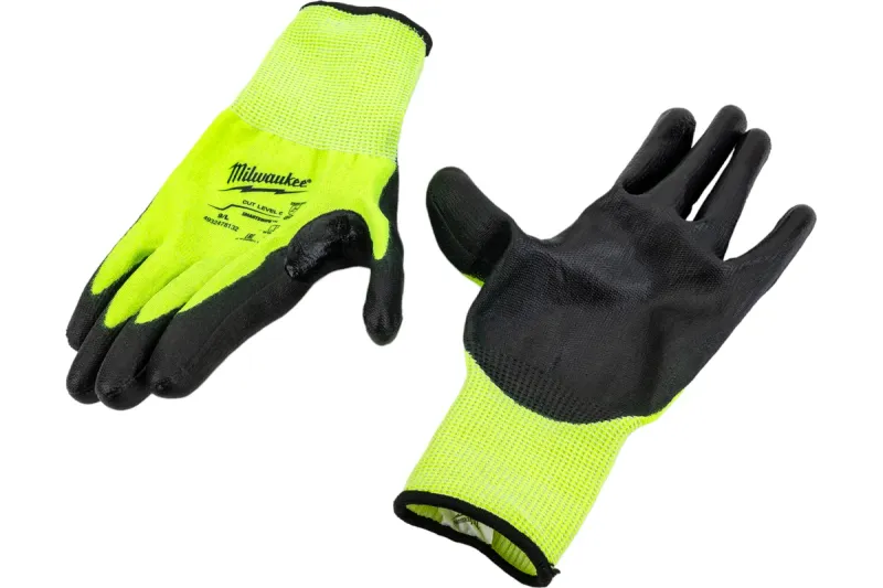 Перчатки защитные Hi-Vis Cut level (Хай Виз Кат Левел) 3/C, L/9