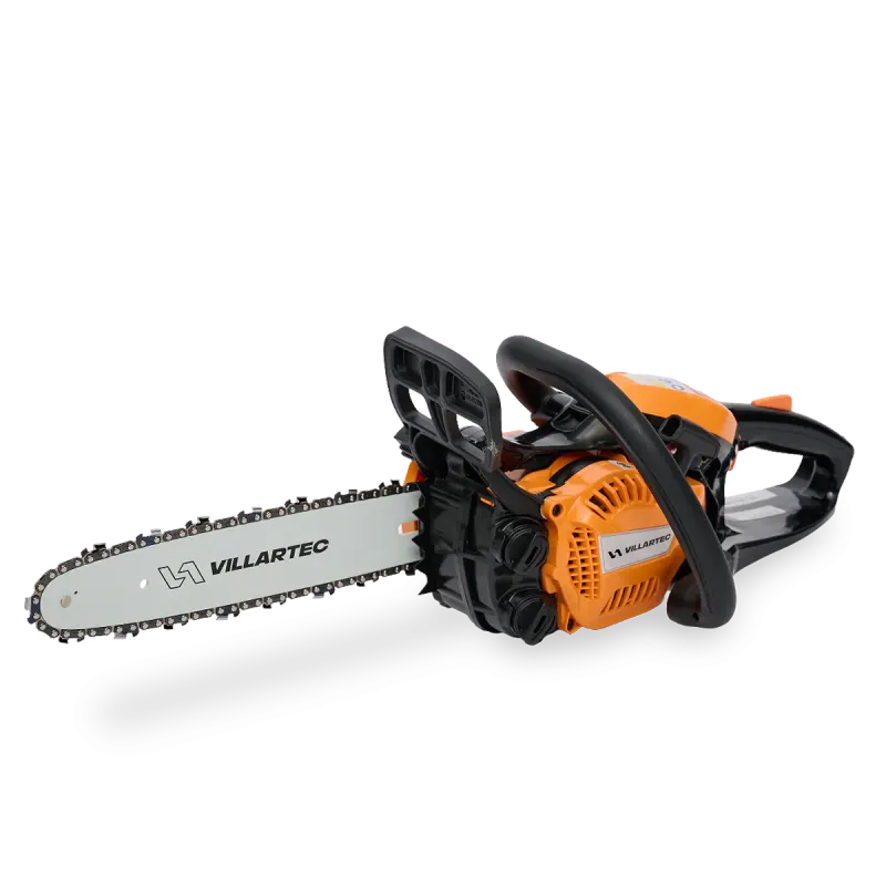 Пила цепная бензиновая SB 1261, 12" 3/8 1,1 45 зв. + 2-я цепь и свеча в подарок VILLARTEC 1261SB++