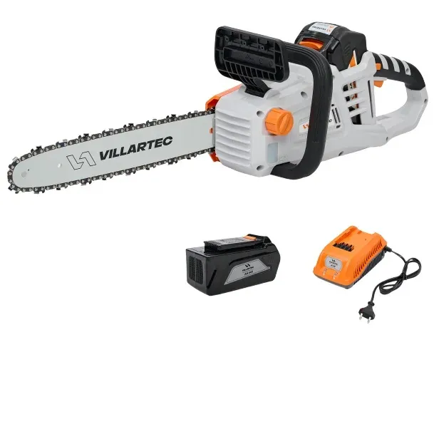 Пила цепная аккумуляторная SA40SET (AM402, AC402) VILLARTEC SA40SET