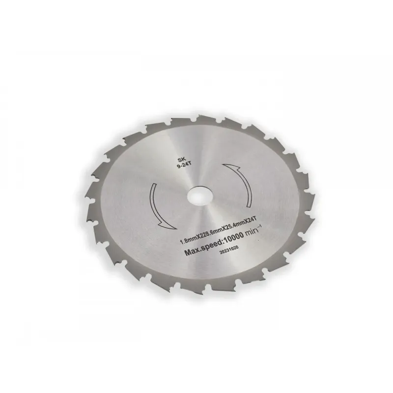 Диск 24z 228.6*25,4*1,8 mm для мотокосы VILLARTEC CB532P, 331000274