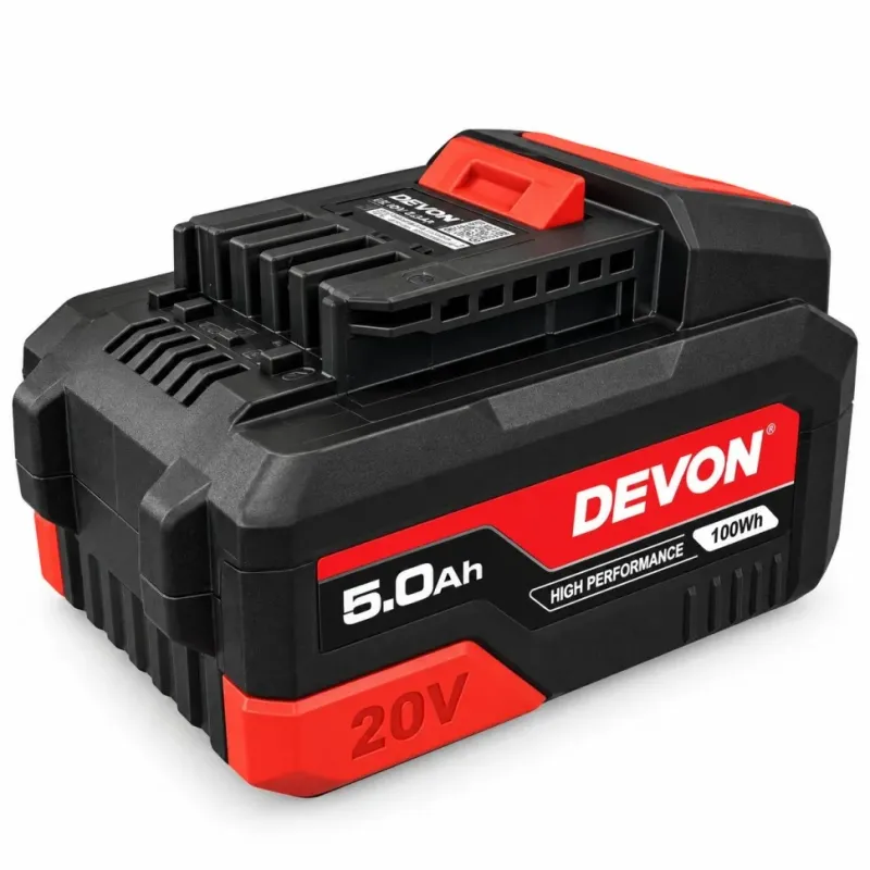 Аккумулятор 20В Li-Ion 5Ач 5168-Li-20-50 DEVON F110281009